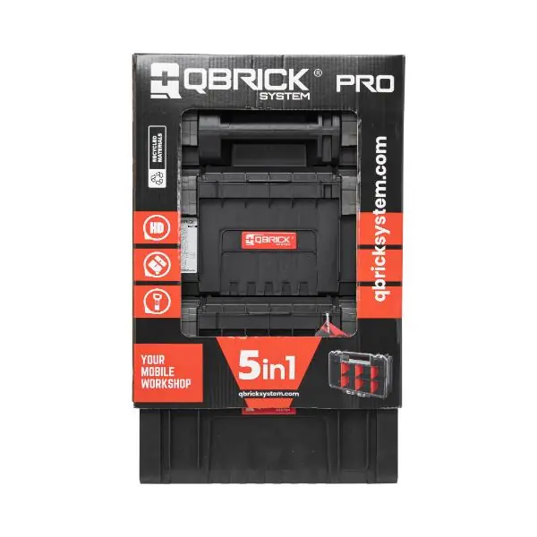 Certified Qbrick System Pro Cart 5 in1 Mobile Tool Box