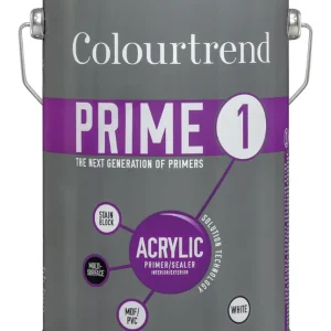 Deal Colourtrend Prime 1 Acrylic Primer Sealer 5L