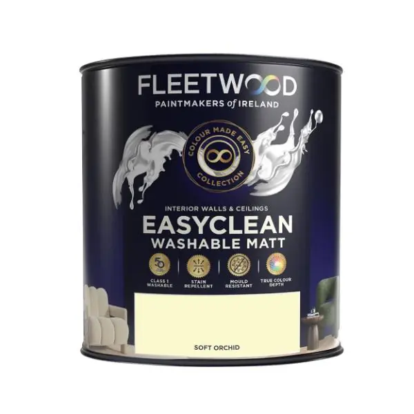 Warranty Included Fleetwood 5L Easyclean Matt Soft Orchid