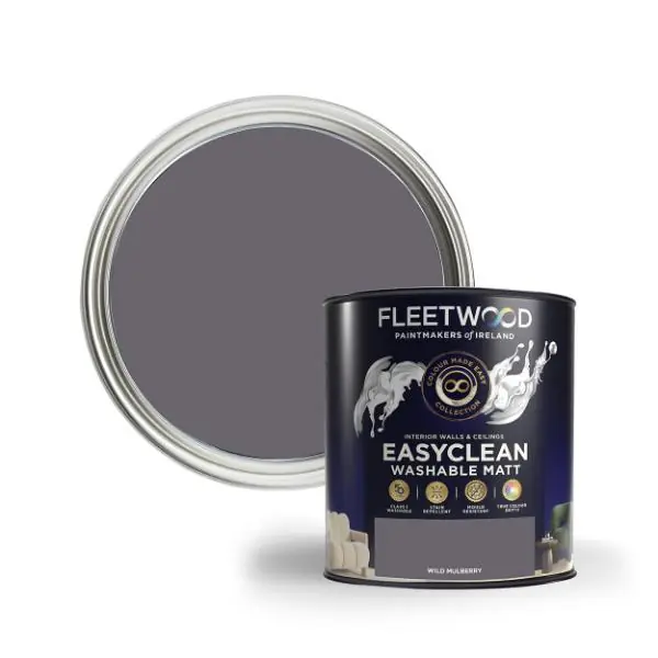 Fleetwood 5L Easyclean Matt Wild Mulberry Clearance