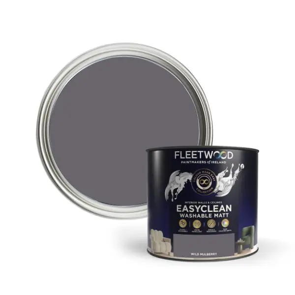 While Supplies Last Fleetwood 2.5L Easyclean Matt Wild Mulberry