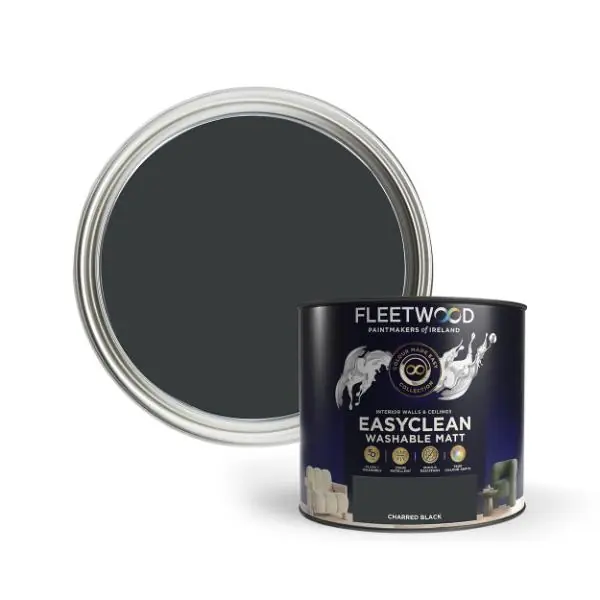 Fast Shipping Fleetwood 2.5L Easyclean Matt Charred Black