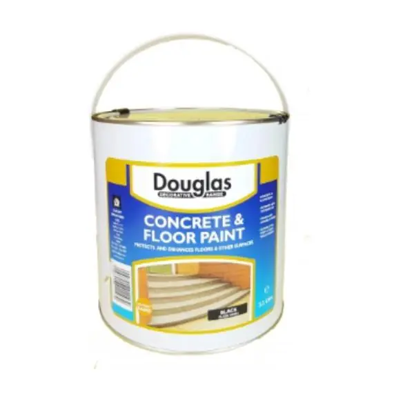 Concrete & Floor Paint Black 2.5L High Quality