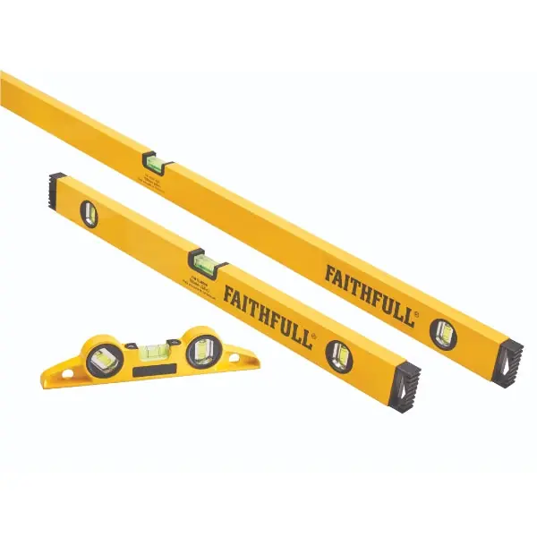 Exclusive Faithfull 3 Piece Level Set (240Mm, 600Mm & 1200Mm)