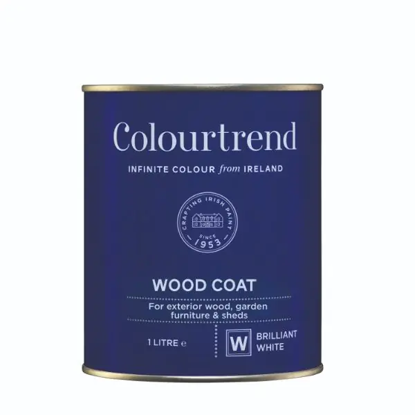 Colourtrend Woodcoat White 1L Hot Deal