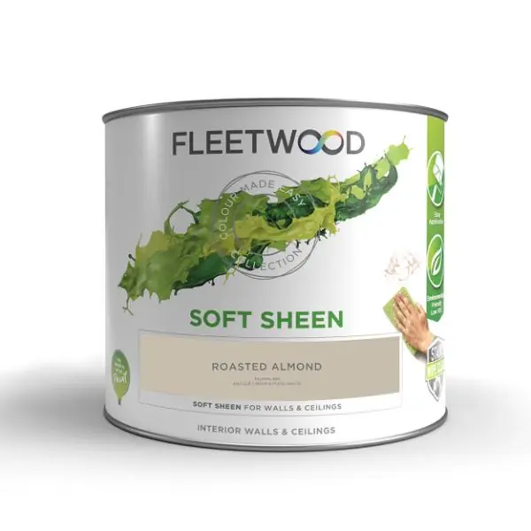 High Quality Fleetwood Soft Sheen Roasted Almond 2.5L
