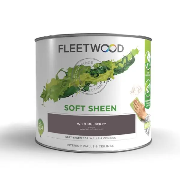 Direct From Factory Fleetwood Soft Sheen Wild Mulberry 2.5L