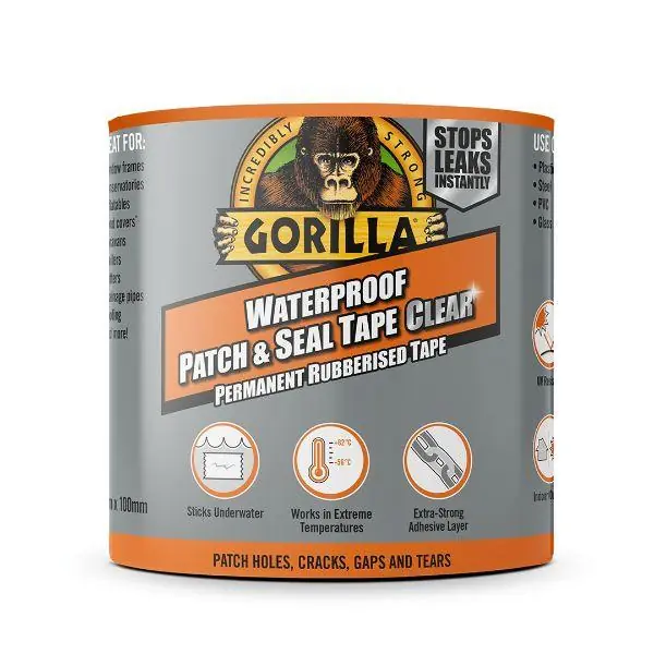 Gorilla Patch & Seal Clear 2.4m Fresh Stock