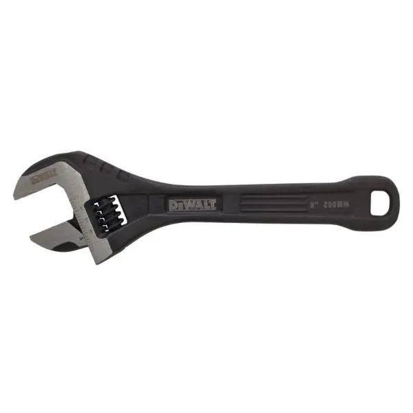 Dewalt All Steel Adjustable Wrench 8in Price Drop