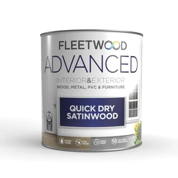 Mega Sale Fleetwood 750ml Advanced Quick Dry SatinwoodAdare Woods