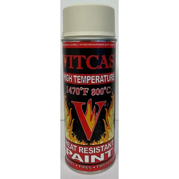Vitcas Heat Resistant Aerosol Paint Cream 400ml Hassle-Free Returns