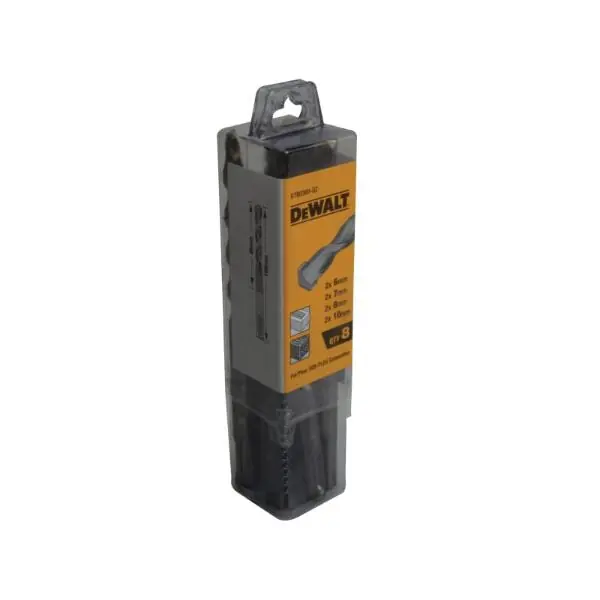 DewaltSDS 8 Pieces Drill Bit Tube Set DT60300-QZ6-7-8-10mm Holiday Sale