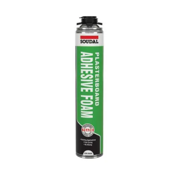 Soudal Plasterboard Adhesive Gun Grade Champagne Viral