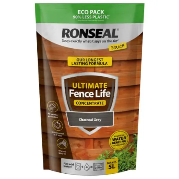 Ultimate Fence Life Concentrate Charcoal Grey 950M Instant Buy
