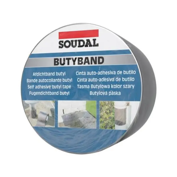 Soudal Butyband Butyl Flashing Tape 75 mm Lead Mega Sale