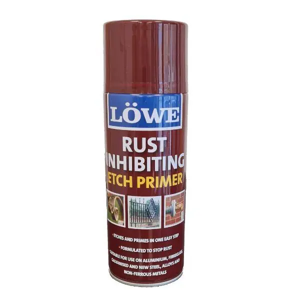 Worldwide Shipping Lowe Rust Inhibiting Primer, 400ml Red
