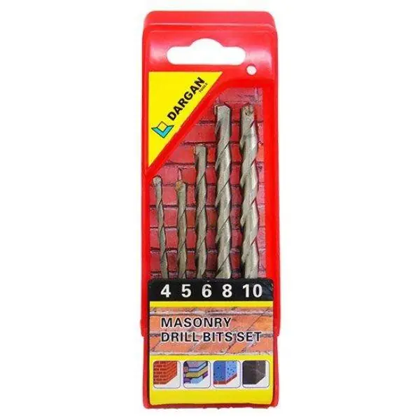 Brand New Dargan 5 Pce Masonry Set
