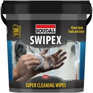 Shop Now Soudal Swipex Cleaning WipesTub 300