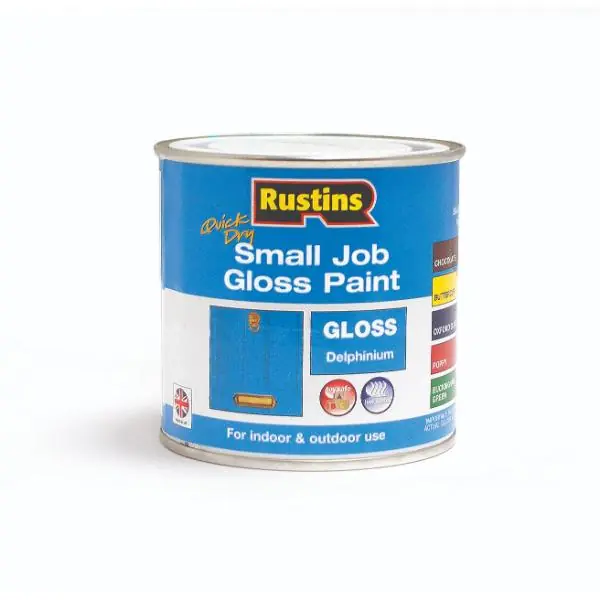 Rustins Small Jobs Delphinium Gloss Quick/ Dry 250ml While Supplies Last
