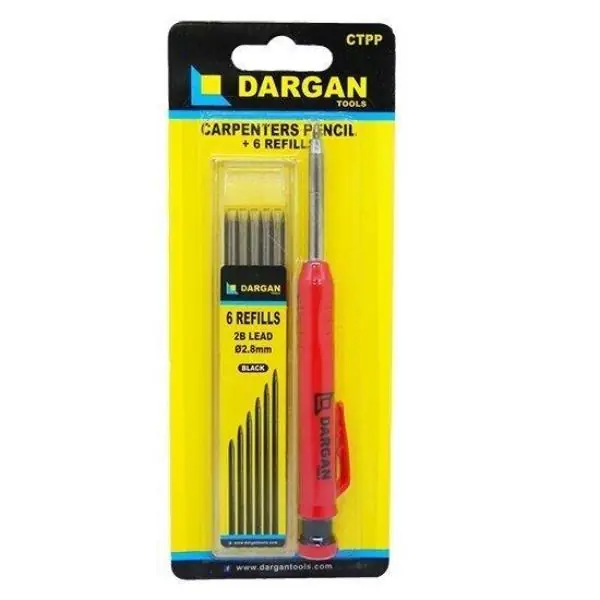 Dargan Carpenters Pencil + 6 Refills Place Order