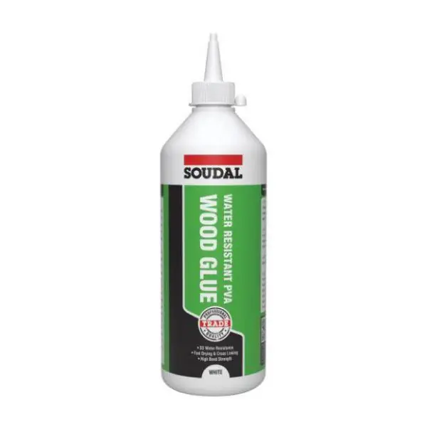 Soudal Water Resistant D3 Wood Adhesive 1L Free Shipping