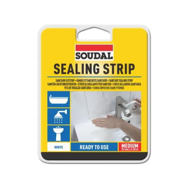 Sealing Strip White 22mm x 3.35m Special Discount