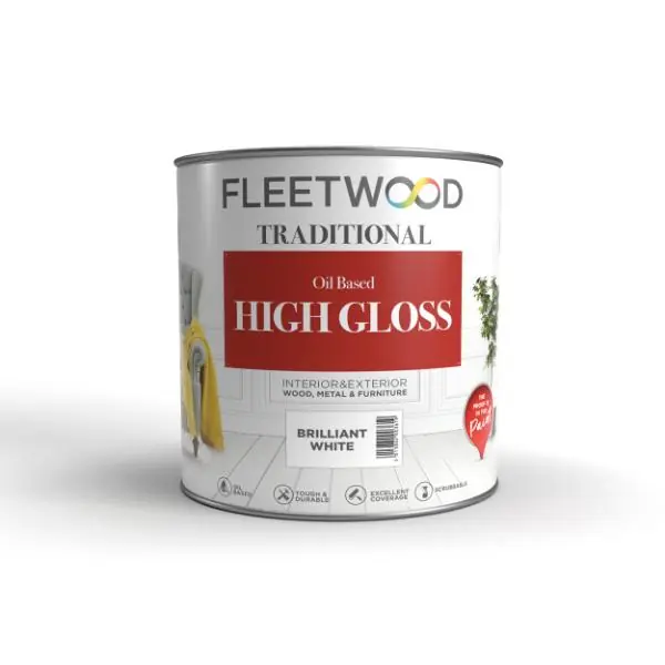 Markdown Fleetwood Gloss Brilliant White 1L