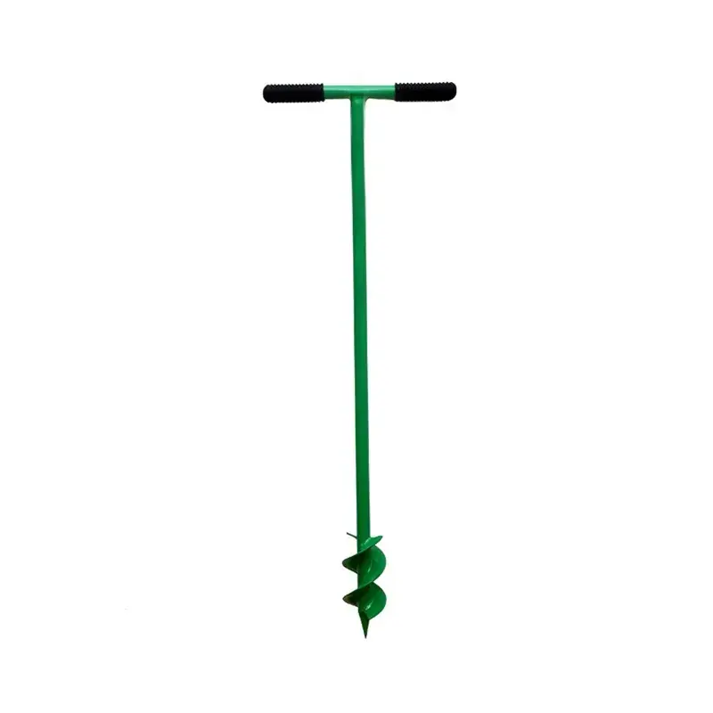 While Supplies Last Redbuild Handheld Earth Auger Drill - 3 Inch Diameter Post Hole Digger with Non-Slip T-Handle for Tree Planting 4.7