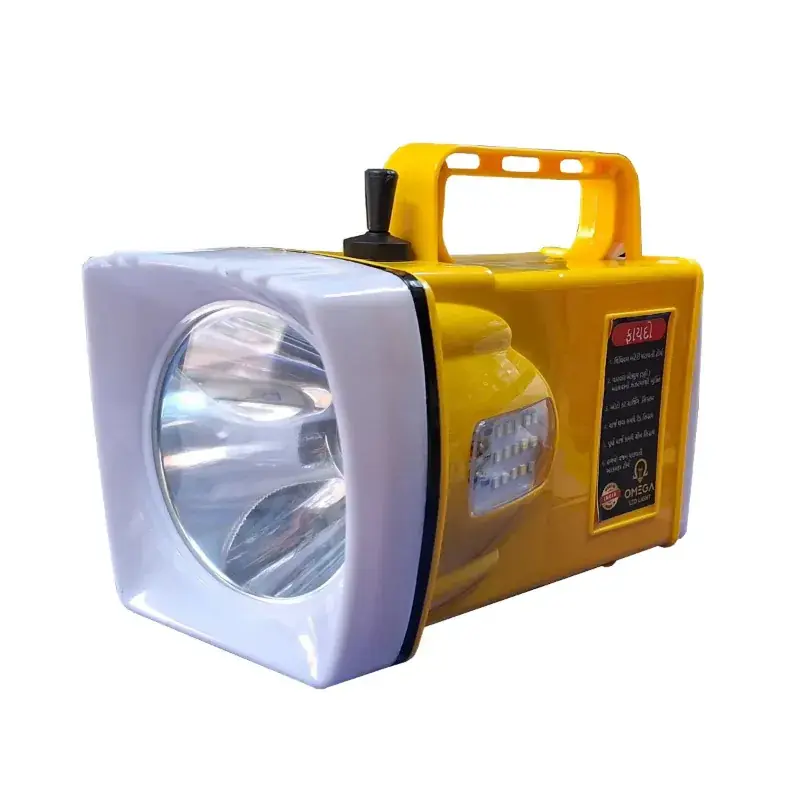 Warranty Included 700m Range Main/Side Light with 5200 mAh Lithium Battery Torch Light for Farmers, Camping Purpose 4.0