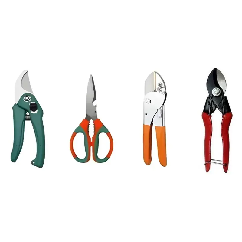 Fan Favorite AGT Garden Combo of Roll Cut Cutter, Double Cut Cutter, Imported Garden Pruner and Garden Scissor (Set of 4) 5.0