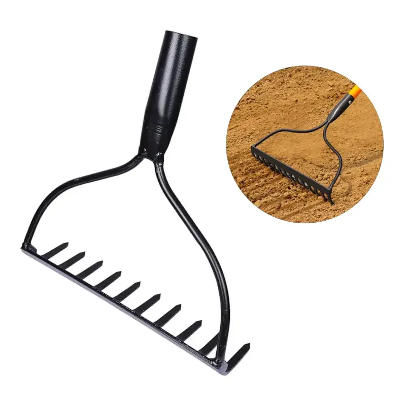 Falcon Garden Bow Rake without Handle| Rake Tool For Loosening Soil, Gathering Leaf |Gardening Tool 5.0 Place Order