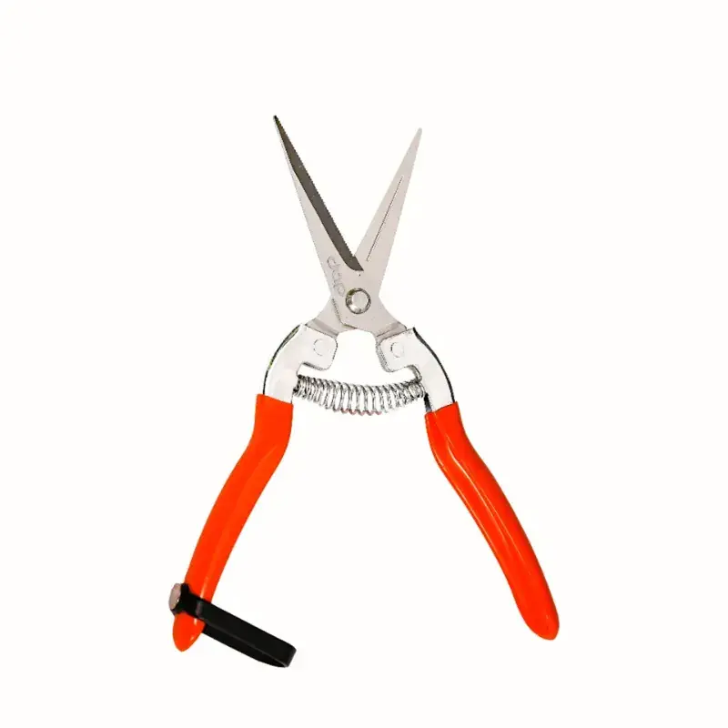 Secure Checkout DAP 8" Red colour Classic Style Stainless Steel Harvest Shear