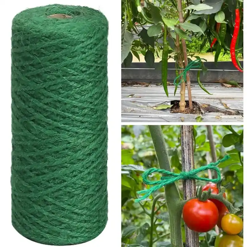 Professional Grade Ecofynd Garden Twines | Jute Plant Ties for Climbers/Crafts/Decoration(CORD003-DGN-050)-Pack of 2 5.0