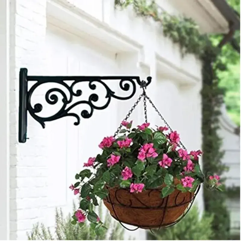 Ecofynd Wall Hanging Plant Bracket for Hanging Lanterns, Bird Feeders and Planters Time-Limited