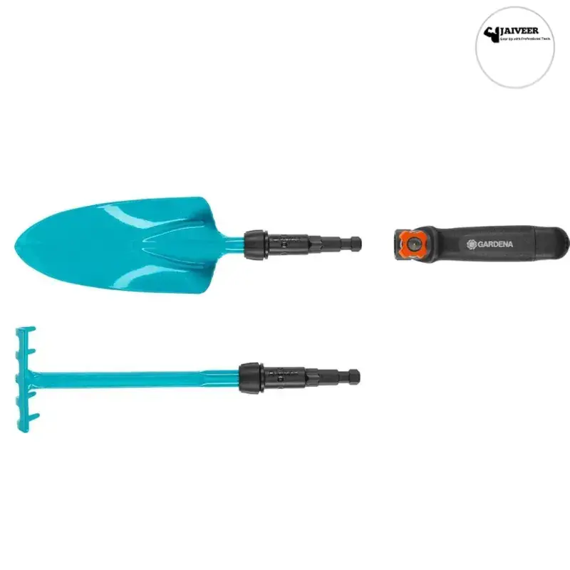 Time-Limited Jaiveer Combo of 2 Garden Tools - Combisystem Hand Towel and Hand Rake | Used for Effective Gardening