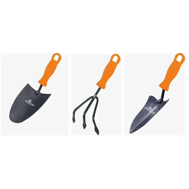 Flash Sale Unison Planting & Soil Kit: Trowel, Transplanter, Mini Cultivator- 3 Hand Tools for Complete Garden Care