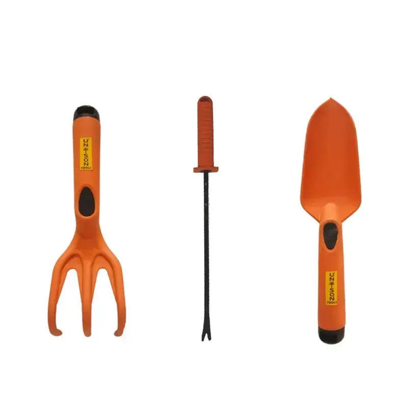Unison Garden Set: Hand Fork, Trowel, Weeder - Lightweight Soil & Planting Tools Price Drop