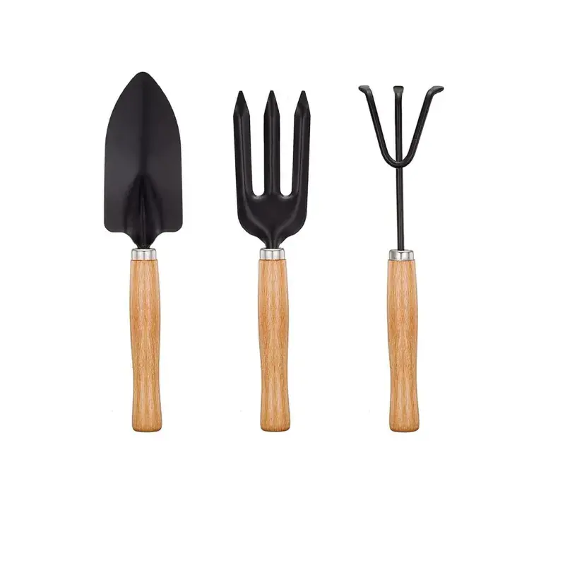 Next Day Delivery AGT Garden Tools Combo Kit of a Hand Cultivator, Hand Trowel and a Garden Fork-Used for Small Scale Gardening Processes(3 Tools) 5.0