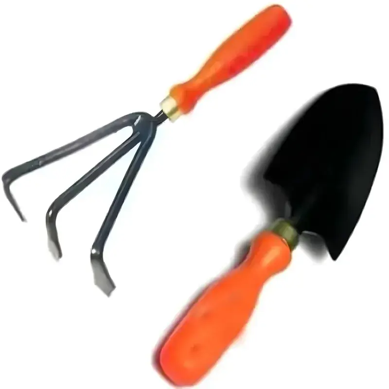 Limited Time Garden Tools Combo Kit of a Hand Cultivator and a Big Hand Trowel | Used for Small Scale Gardening Processes(2 Tools)