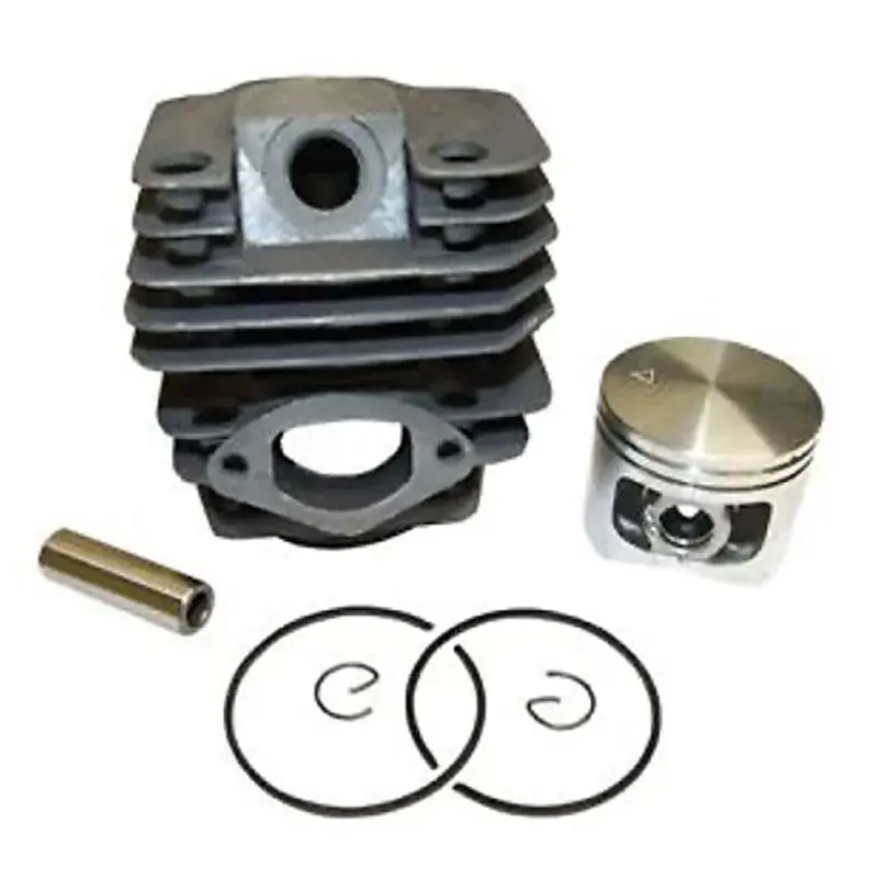 Worldwide Shipping Cylinder with Piston Set (Single gap- 7 Pcs), for 58cc Petrol Chainsaw, CS 002 5.0