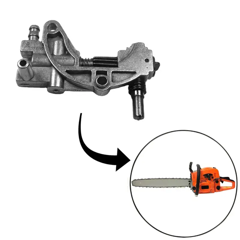 Worldwide Shipping Heavy Duty Oil Pump for 58cc Chainsaw, CS 040 4.0