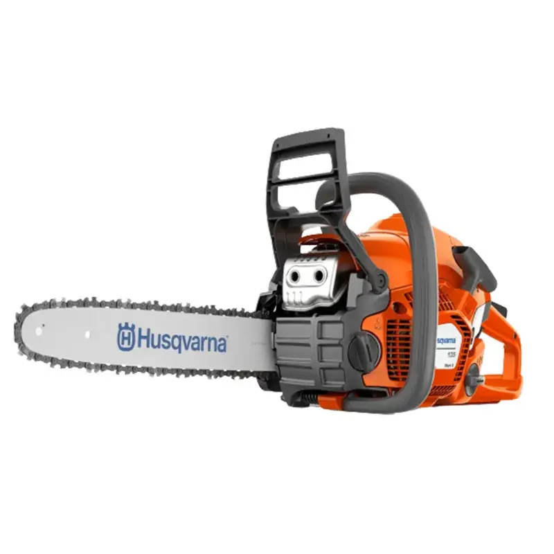 Husqvarna 135 Mark II, 2.1 HP, 38-cc Petrol Chainsaw Machine with 16 inch Guide Bar 5.0 Hot Deal