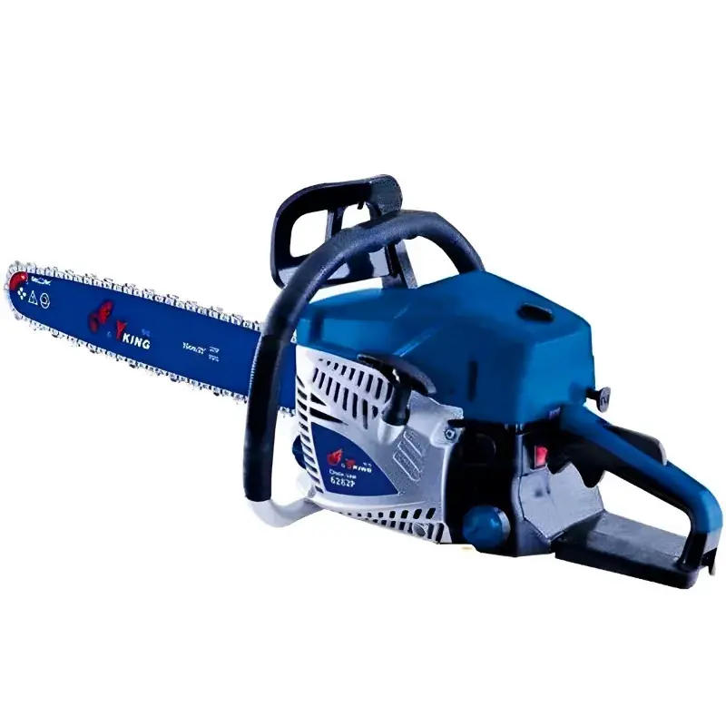 Yking Professional 62.8-cc, Petrol Chainsaw with 22 inch Guide Bar | Ideal for Cutting Tree, Landscaping | 6282P 5.0 Order Now