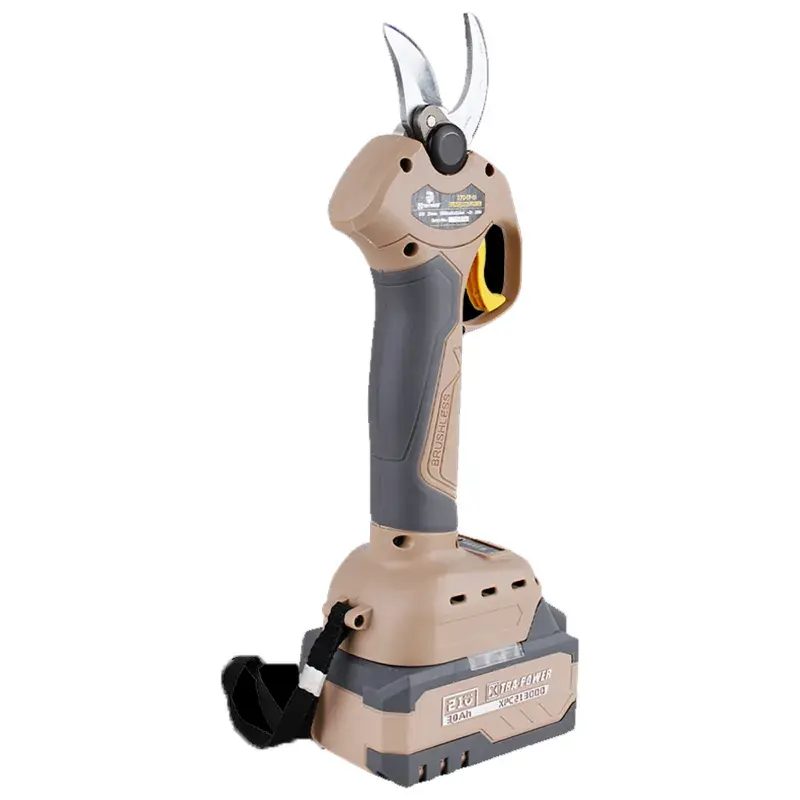 Xtra Power 25mm Brushless Pruner/Shear Machine With Battery & Charger, Max. Shear Force 200N (XPC-GP-01) Handmade