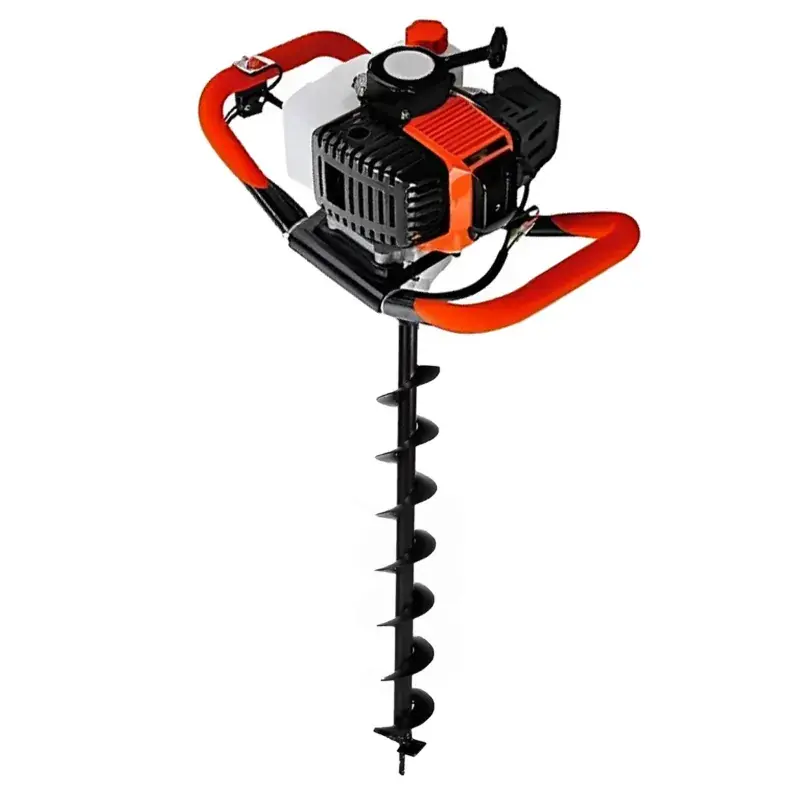 Special Offer Greenleaf 2-stroke 52-cc Earth Auger / Post hole digger with 4 inch Auger Bit