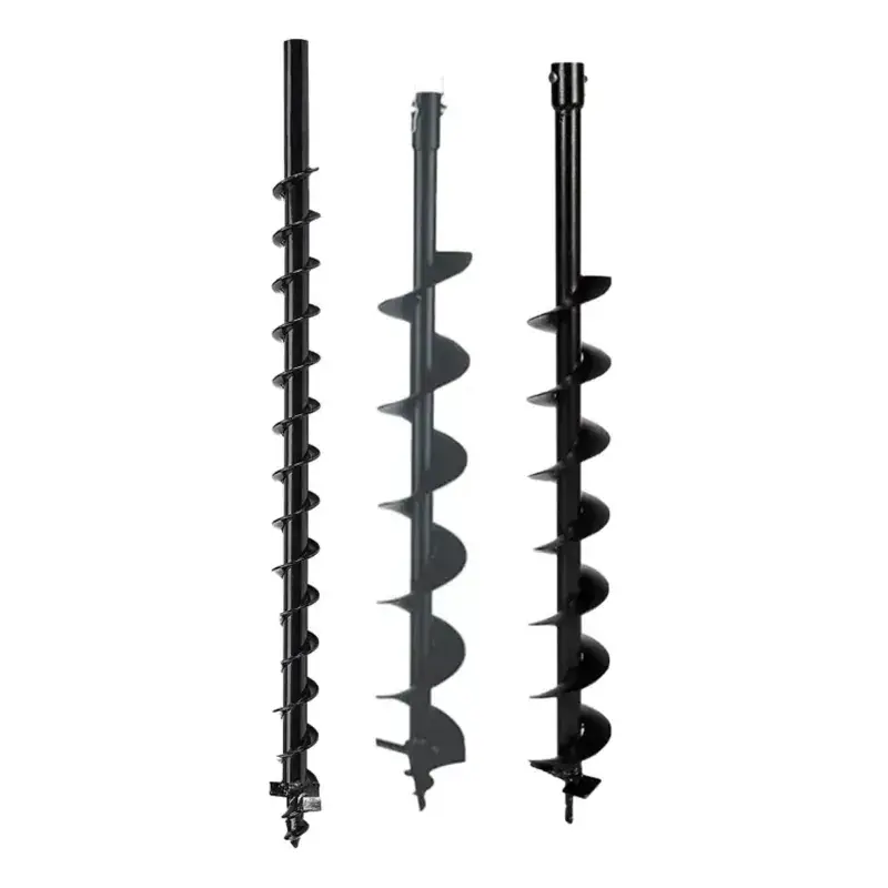Worldwide Shipping Heavy Duty 2.4 inch, 3 inch and 4 inch Auger Bit Combo For Earth Auger/ Post Hole Digger Machine