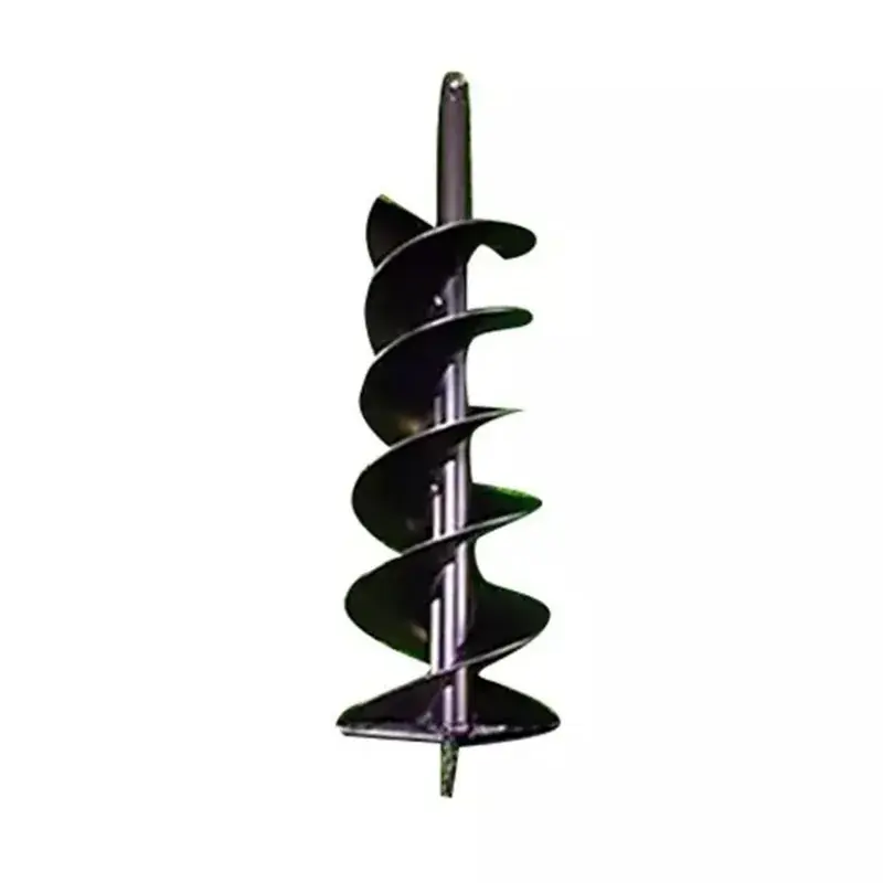Final Sale Zeyang 8 Inch Double Spiral Auger Bit For 2 Stroke & 4 Stroke For Earth Auger/ Post Hole Digger Machine, EA-038