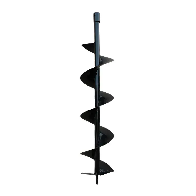 Bulk Order Zeyang 6 Inch Auger Bit (Single Spiral), For 2 Stroke & 4 Stroke For Earth Auger/ Post Hole Digger Machine, EA-035