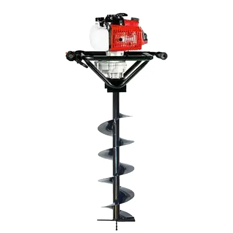 Time-Limited Greenleaf 63-cc 2-stroke Petrol Earth Auger / Post hole digger with 8 inch Auger Bit