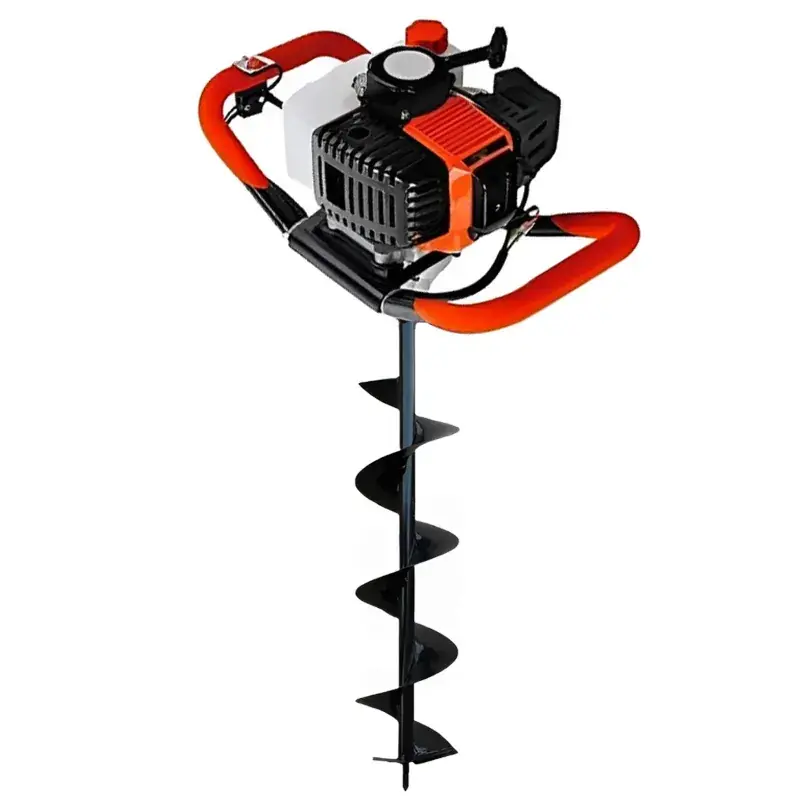 Greenleaf 2-stroke 52-cc Earth Auger / Post hole digger with 6 inch Auger Bit Cheap